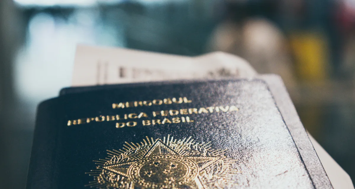 A passport and boarding pass, the documents needed for yacht crew visas